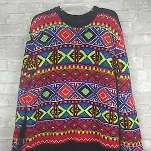 Polo Ralph Lauren 100% Merino Wool Tribal Sweater